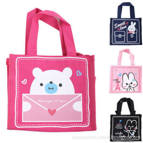Canvas Bag, Easy and Convenient for Outside Carrying, with Colorful Printing DesignNew